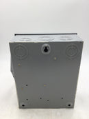 General Electric THN3361 30A 3 Pole 600V Non-Fusible Safety Switch 10 3/8" x 9"