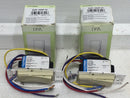 Lutron DVF-103P-IV 3-way fluorescent/LED 3-wire dimmer LOT of 2