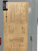 General Electric TM3020WF/WS Cover/Door Only With Main 200 Amp 120/240V 33 3/8" x 15 3/8"