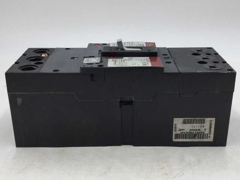 GE General Electric SGLA36AT0400 Spectra RMS Current Limiting Circuit Breaker w/SRPF250A250 Trip