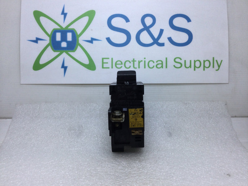 ITE/PushMatic Bulldog P230/31230 30 Amp 2 Pole 120/240V Circuit Breaker - Plastic Legs