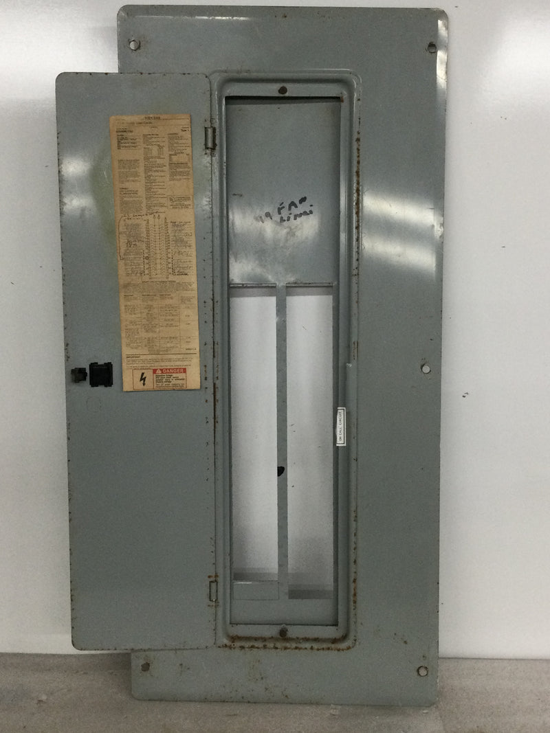 Siemens G3040ML1200 200 Amp 120/240V 1 Phase 3 Wire Type 1 Indoor Load Center Cover Only 30 Space 34 1/4" x 15.5"