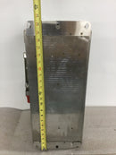 Square D H223NDS 100 Amp 2 Pole 240V Nema 4/4X 5 Heavy Duty Fusible Switch