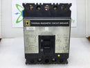Square D FAP36100 100 Amp 3 Pole 600v Thermal Magnetic Circuit Breaker