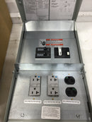 Eaton CHU9N9NKGS 125 Amp 1 Phase 3W 120/240V Surface Mount Power Outlet Panel