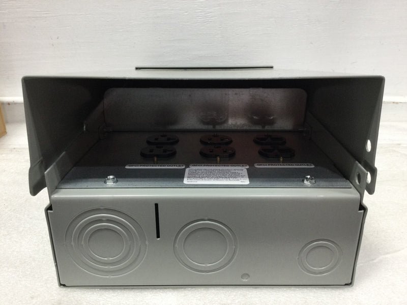 Eaton CHU2G2GKGS 125 Amp 1 Phase 3W 120/240V Surface Mount Power Outlet Panel