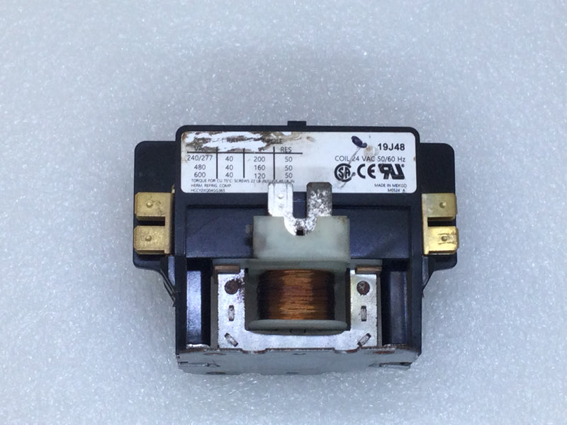 Hartland Controls HCCY2XQ04GG365 40 Amp 2 Pole 600V Contactor Coil