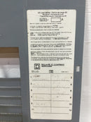 Square D QO112L125 125 Amp 12 Space 120/240V Dead Front w/Main 17 3/8" x 14"