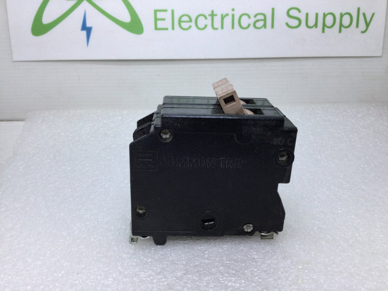 Cutler Hammer CH220 2 Pole 20 Amp Type CH Metal Feet - Full Notch Circuit Breaker