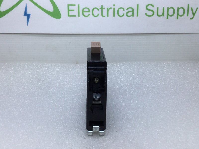 Cutler Hammer CH120 20 Amp 1 Pole 120V FULL NOTCH METAL FOOT Crcut Cutler Hammer CH120 20 Amp 1 Pole 120V FULL NOTCH METAL FOOT Crcut