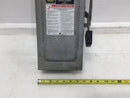 Square D D322NRB  60 Amp 3 Pole 120/240V Fusible Safety Switch 15" x 7"