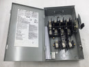 Eaton DG322NRB 60 Amp 3 Phase 120/240V Fusible Safety Switch 14 1/4" x 9 1/4"