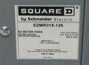 Square D EZMR315-125 125 Amp 3 Phase 208Y/120V Meter Socket 57 1/4" x 12 1/4"