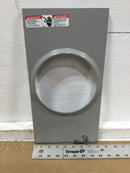 Milbank U7021 Ringless Type 4 Jaw Meter Enclosure Cover Only 8" X 15.5"