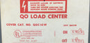 Square D QOC16W 16 Space Load Center Panel Door Only 15.5" X 18.5"