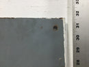 Square D QO Series 30 Space Load Center Cover/Door Only 13.5" X 32"