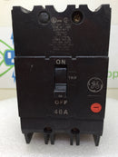 GE General Electric TEY340 40 Amp 3 Pole 240v Bolt On Circuit Breaker