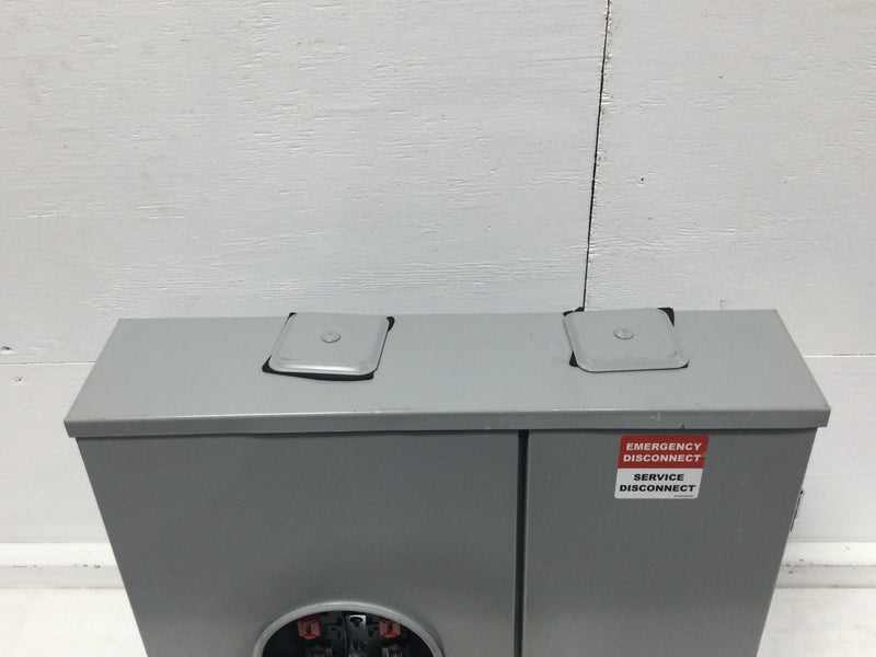 Siemens MM020251200H 200 Amp 4 Space 120/240V Combo Meter Socket