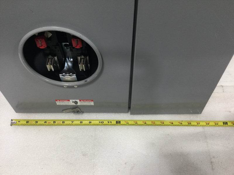 Siemens MM020251200H 200 Amp 4 Space 120/240V Combo Meter Socket