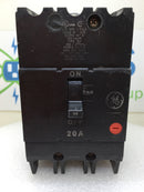 GE/General Electric TEY320 20 Amp 3 Pole 277/480V Bolt On Circuit Breaker - Flaw