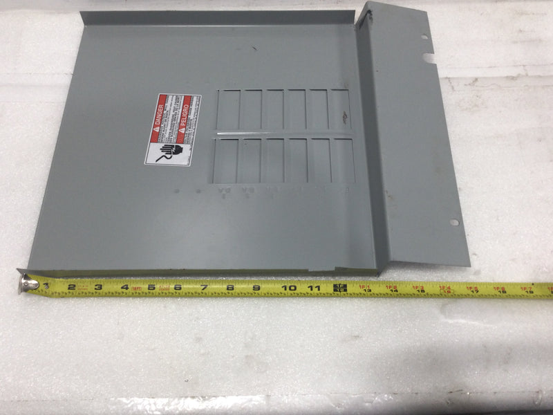 12 Space 120/240V Dead Front Cover Only 16 7/8" x 13 3/4"