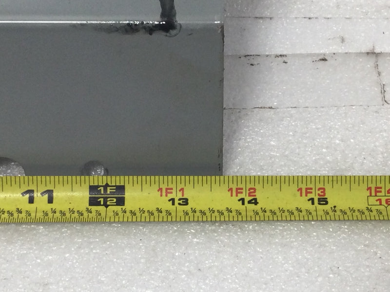 12 Space 120/240V Dead Front Cover Only 16 7/8" x 13 3/4"