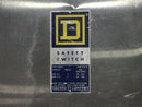 Square D H364DS 200 Amp 3 Phase 600V Fusible Safety Switch 24 1/2" x 13 1/2"