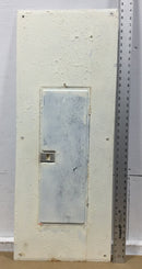 Square D QOC42U 42 Space Painted Cover/Door w/Main 15.5" X 39"
