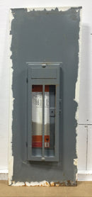 Square D QOC42U 42 Space Painted Cover/Door w/Main 15.5" X 39"