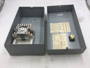 GE General Electric 300-Line Control CR360ML206AA 20 Amp Nema 2 Lighting Contactor 6 Pole with 120 VAC Coil