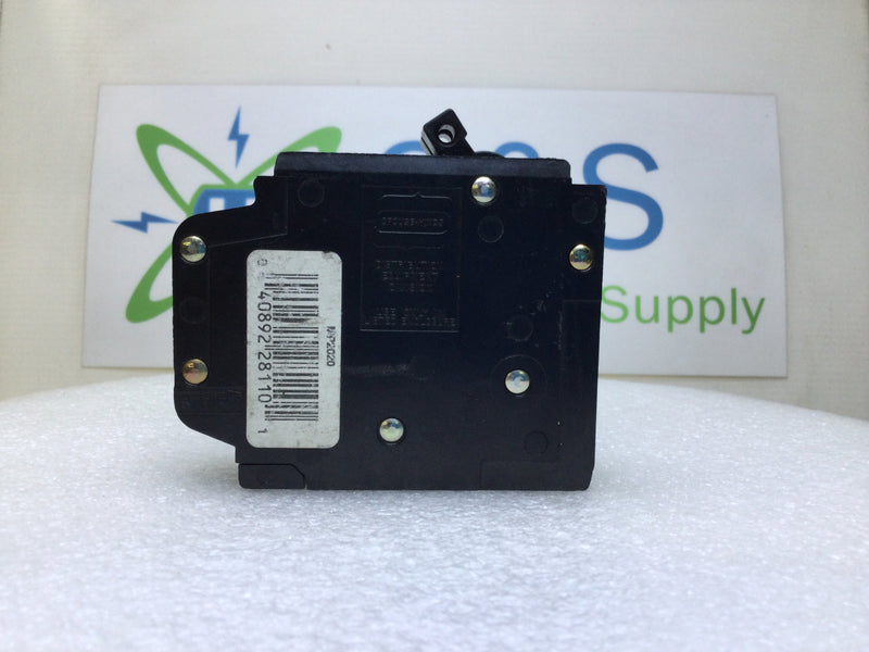 Crouse Hinds MP2020 20 Amp 1 Pole 120/240V Circuit Breaker