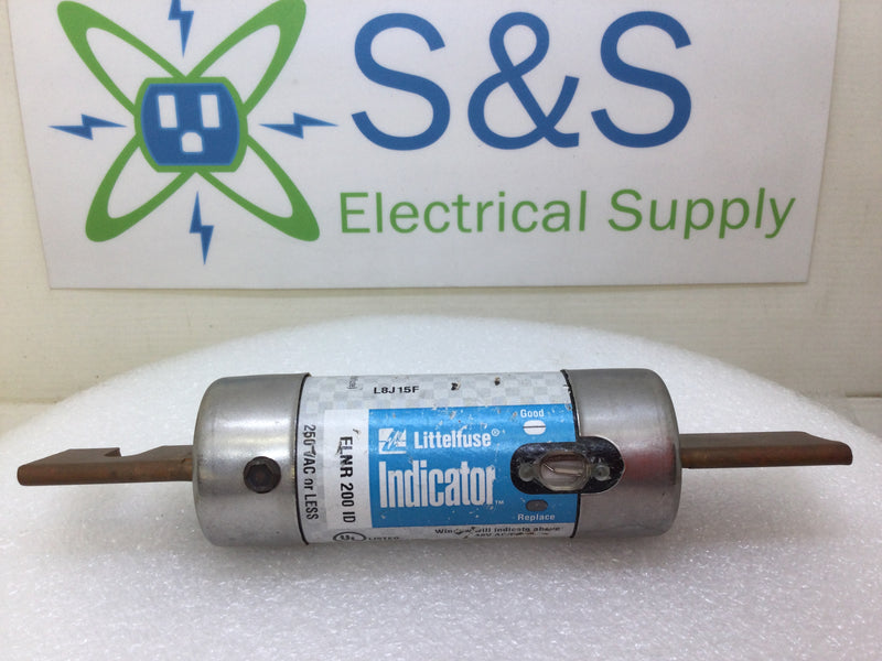 Littlefuse FLNR 200 ID 200 Amp 250V Dual Element - FLNR200ID-Aluminum