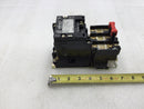 Square D 8536 SBO-2 Size 0 600V 3 Phase Contactor 24 VAC Coil w/Overload Relay