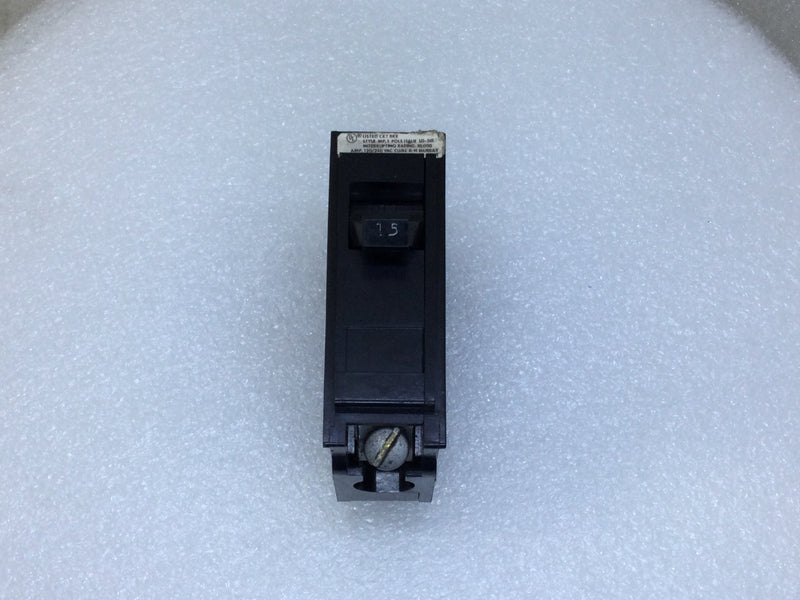 Murray MP115 15 Amp 1 Pole 120/240V Type MP-T Circuit Breaker - Old Style