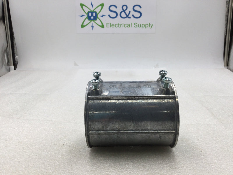 Madison Electric L-134 2-1/2" Concrete Tight EMT Set Screw Coupling (Box of 12)