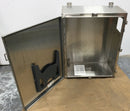 Hoffman / Nvent A30H2412SSLP Wallmount Hinged with NEMA Clamps Type 4X, 30x24x12, Brushed, SS304