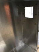 Hoffman / Nvent A30H2412SSLP Wallmount Hinged with NEMA Clamps Type 4X, 30x24x12, Brushed, SS304