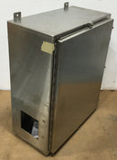 Hoffman / Nvent A30H2412SSLP Wallmount Hinged with NEMA Clamps Type 4X, 30x24x12, Brushed, SS304