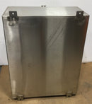 Hoffman / Nvent A30H2412SSLP Wallmount Hinged with NEMA Clamps Type 4X, 30x24x12, Brushed, SS304