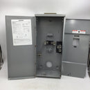 Siemens W0202MB1200CU/W0202ML1200CU 200 Amp 2 Pole Unit Outdoor Circuit Breaker Enclosure Panel Type 3R