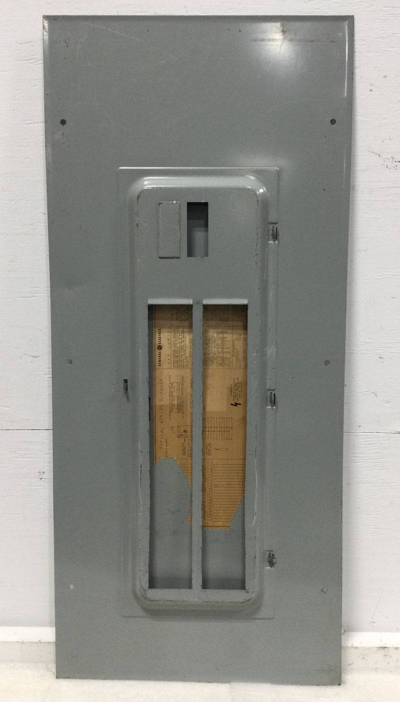 GE General Electric TM3015WS/WF With Main 150 Amp 240V Load Center Cover/Door Type 1 30 Space 34 5/8" x 15 3/8"