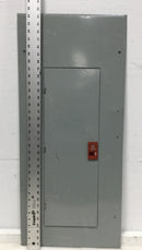 GE General Electric TM3015WS/WF With Main 150 Amp 240V Load Center Cover/Door Type 1 30 Space 34 5/8" x 15 3/8"