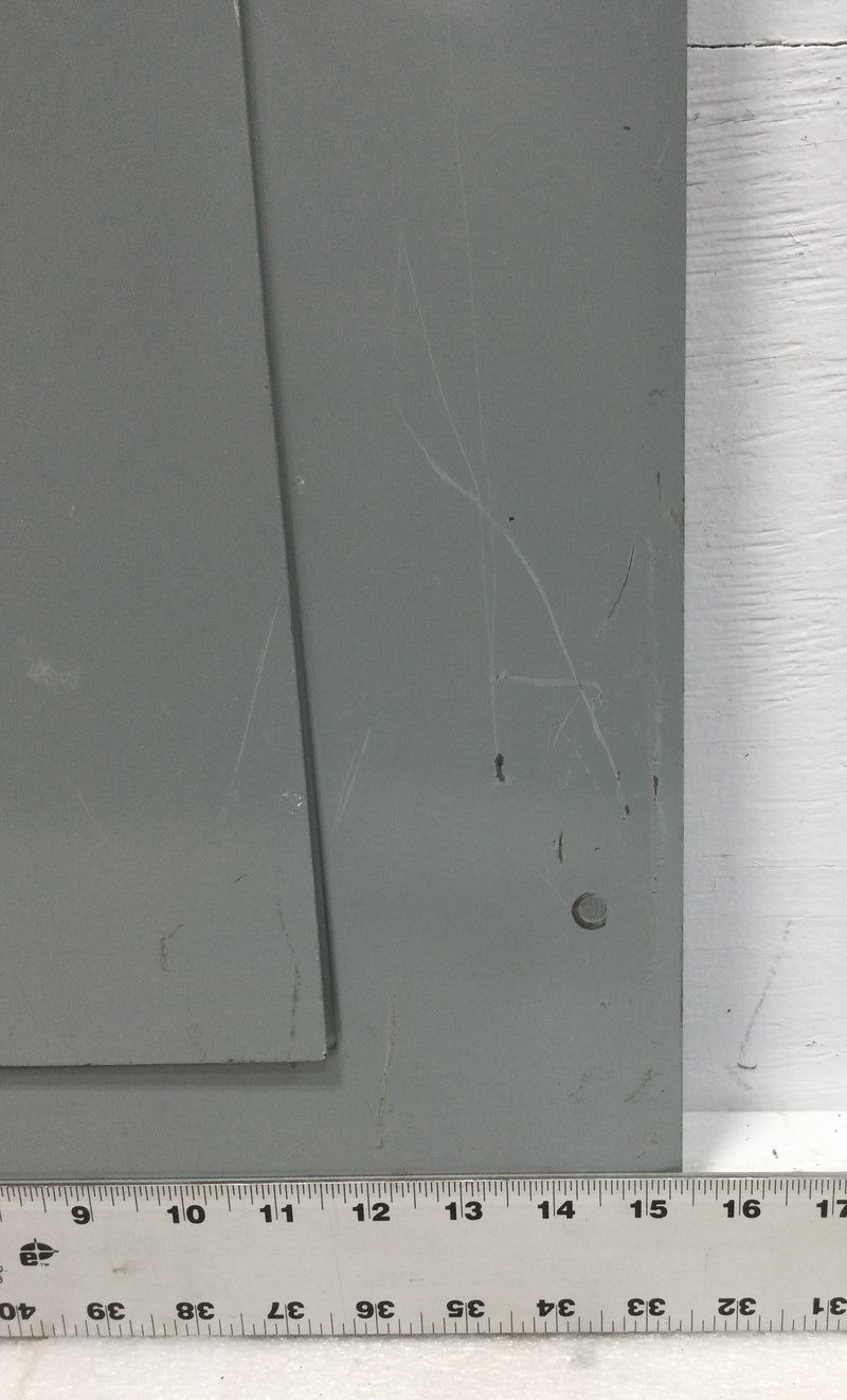 GE General Electric TM3015WS/WF With Main 150 Amp 240V Load Center Cover/Door Type 1 30 Space 34 5/8" x 15 3/8"