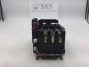 GE General Electric CR306C0**AAVA Nema Size 1 27 Amps 600 VAC Max 3 Phase Contactor 115-120 VAC 50-60 Hz Coil