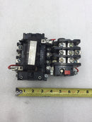 GE General Electric CR306C0**AAVA Nema Size 1 27 Amps 600 VAC Max 3 Phase Contactor 115-120 VAC 50-60 Hz Coil