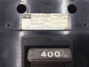 FPE Federal Pacific NJL621400 400 Amp 2 Pole 600V Circuit Breaker - Flawed