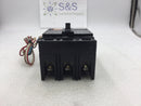 GE General Electric TEC36015 15 Amp 3 Pole 600 VAC Circuit Breaker with Instantaneous Trip and Auxiliary Outputs