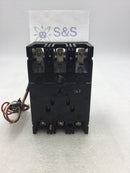 GE General Electric TEC36015 15 Amp 3 Pole 600 VAC Circuit Breaker with Instantaneous Trip and Auxiliary Outputs
