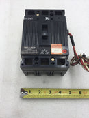 GE General Electric TEC36015 15 Amp 3 Pole 600 VAC Circuit Breaker with Instantaneous Trip and Auxiliary Outputs