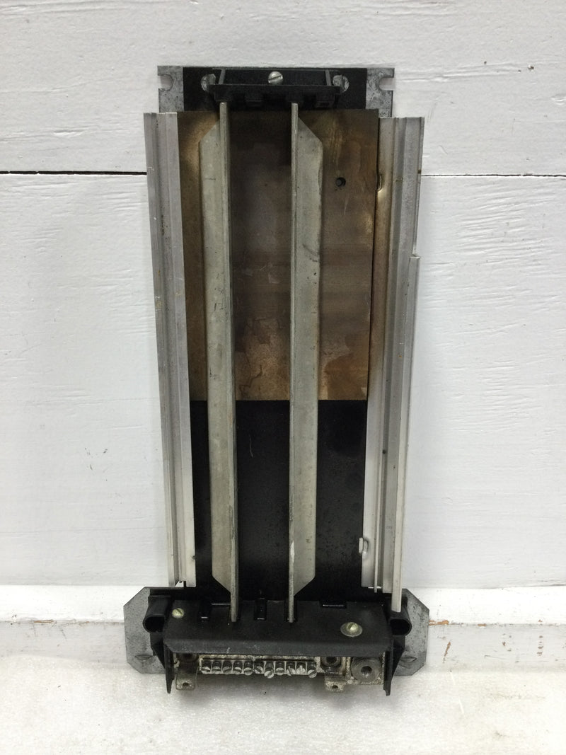 Zinsco 150 Amp 120/240 VAC Main Breaker Load Center Guts Only 8" X 16"